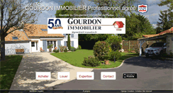 Desktop Screenshot of gourdon-immobilier.fr